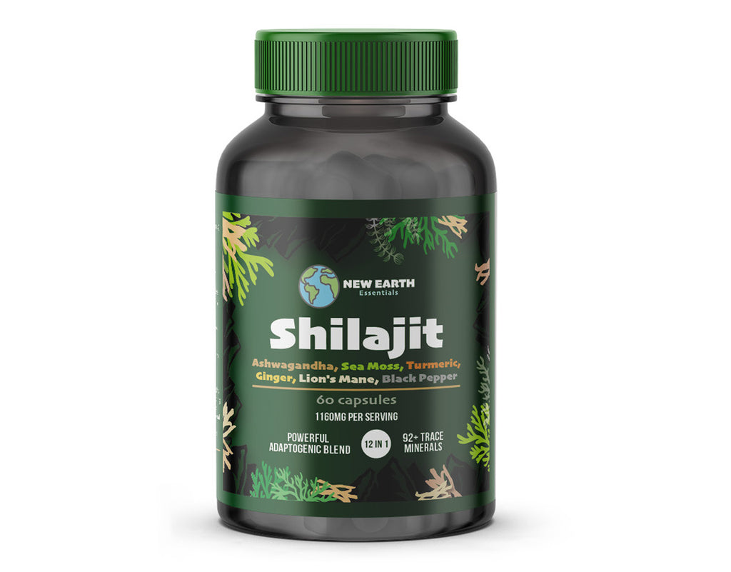 Shilajit lions mane sea moss